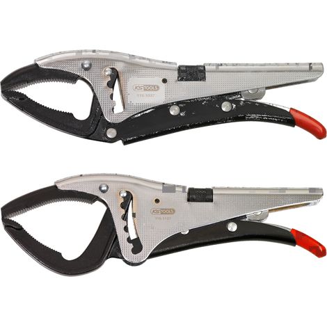 Lot de 2 pinces étaux - KS TOOLS