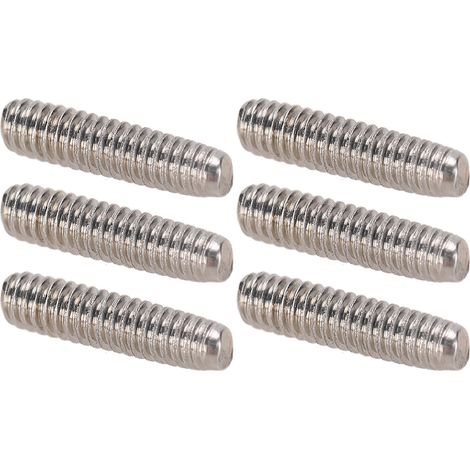 Kit d'assortiment de 50 vis sans tête en acier inoxydable A2-70, vis de fixation M2x8 (1/5)