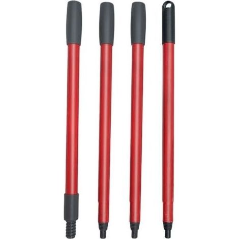 Tête de vadrouille de Remplacement,Base,Manche Compatible avec Vileda Turbo 3-en-1 la vadrouille en Microfibre,Housse de tête de vadrouille Triangulaire et Manche de vadrouille (1/5)