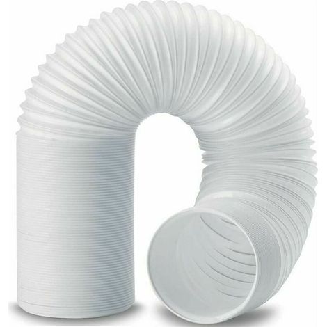 Tuyau D'Evacuation - Diamètre 150 mm - Longueur Rétractable 2 m - En Polypropylène PP - Pour Climatiseur Mobile Et Sèche-Linge (1/5)