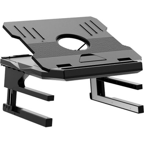 Support pour ordinateur portable en aluminium avec angle réglable, ergonomique pour étudier (1/5)