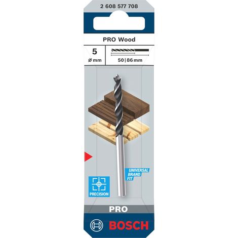 Foret bois Bosch pro wood 5 mm 86 mm (1/2)