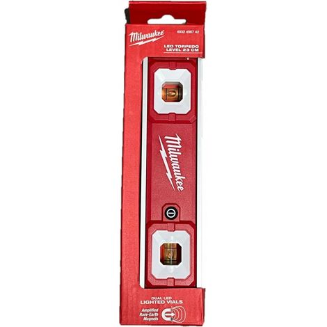 Herramienta de medida Milwaukee Poziomica torpedo 23 m aluminio