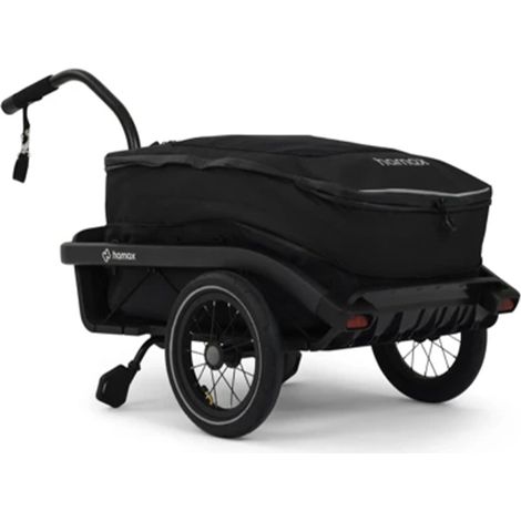 Sacoche Cargo Velo Noire - Rangement Pratique Compatible Venture - Hamax