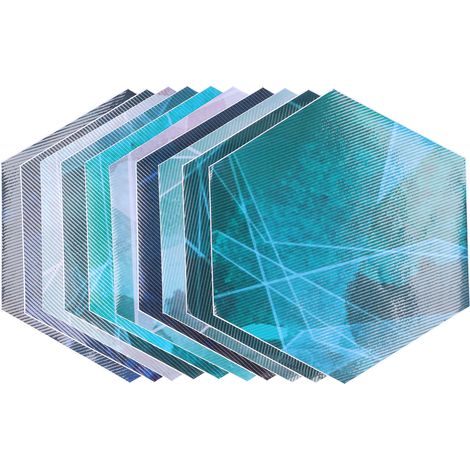 de sol hexagonal antidérapant imitation carrelage 3D pour la