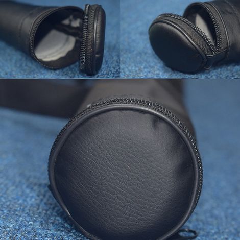 Baseballschlägertasche aus Leder, tragbarer Rucksack mit Schlägerhülle, Aufbewahrungstasche für Baseballschläger, wasserdichte Schlägertasche (1/4)