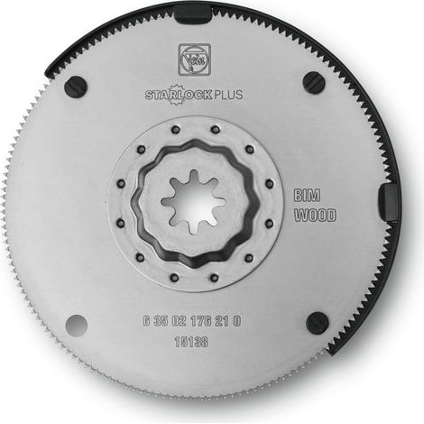 FEIN Lama da taglio HSS Ø 100 mm, conf, 1 pz., Attacco Starlock Plus, Forma circolare, Dentatura stretta per legno, Lama bimetallica (1/5)
