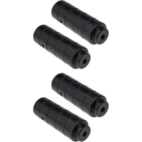 2 Paires Chevilles de Pied Vélo Compatible pour Essieu 10mm Pignon Fixe de Vélo BMX (1/4)