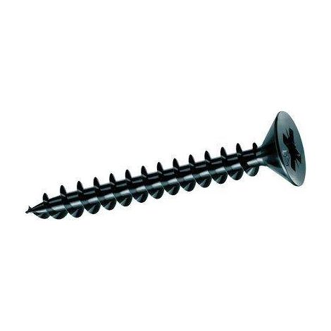 MUSTAD schwarze Holzschrauben 4x20mm 500x