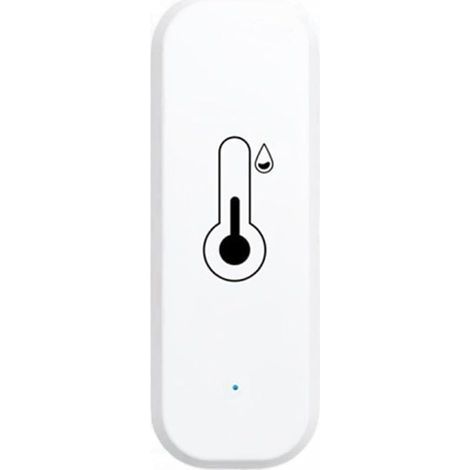 Thermomètre hygromètre intelligent WiFi pour moniteur à distance et alerte température ambiante capteur d'humidité application pour serre cave compatible Alexa/Google Home/Tuya (1/5)
