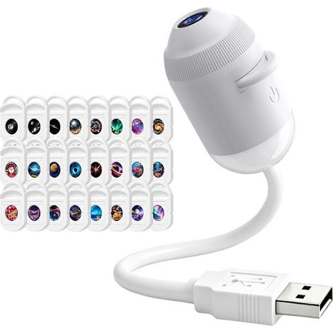 Ciel étoilé Projecteur Lumière - USB Veilleuse avec Adjustable Brightness – Couleur