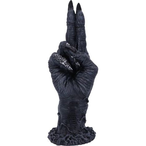 Baphomet's Prophecy 19cm Noir - French Decorative Figurine, Collectible Statue, Dark Art, Home Decor, Gift Idea (1/5)