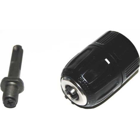 MANDRINO AUTOSERRANTE IN METALLO ACCIAIO PER TRAPANO E AVVITATORE DA 13 mm SDS