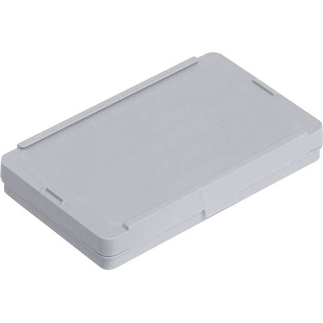 ALUTEC 66016 SCATOLA A CERNIERA (L X L X A) 136 X 87 X 19 MM GRIGIO 1 PZ. (1/2)