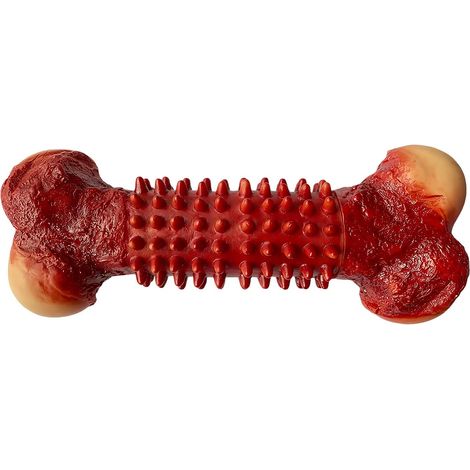 Jouet pour Chien Résistant À La Mastication Forme D'os Apaisant pour Les  Qui Couinent Pour Jeux Extérieur Intérieur Parc Jardin Maison (1/5)