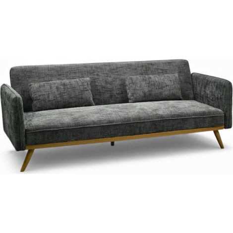 Canapé Convertible dépliable clic-clac - Hina gris