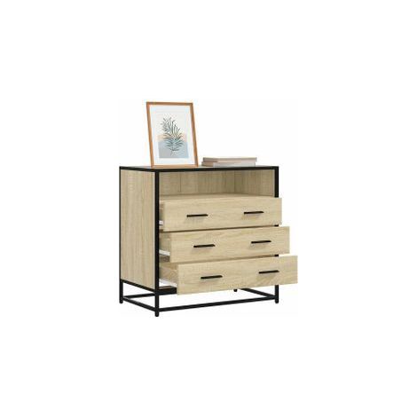 Commode chêne sonoma 70x41x70 bois d'ingénierie (1/5)