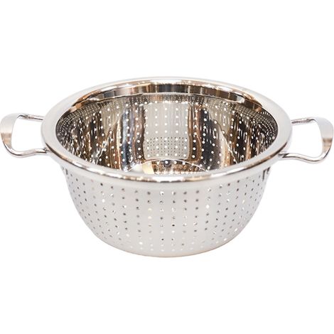 Panier De Filtration - Acier Inoxydable - Diamètre 22cm - Poignée Robuste - Pour Cuisine Et Jardinage (1/5)