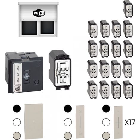 Bticino Kit gestione tapparelle Centralizzato APP Wireless Living Now - K2010KITN nr.17 Tapparelle