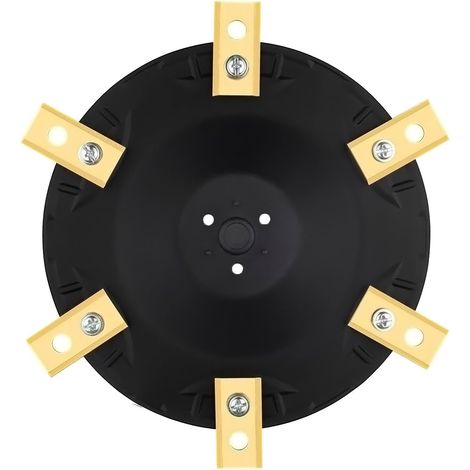 Disque à lames + 6 lames compatibles avec Worx Landroid S&M (à partir de 2020),Support Hexagonal AS1300