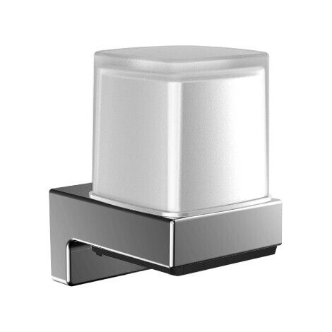 emco cue Distributeur de savon à capteur, satiné, chrome, avec