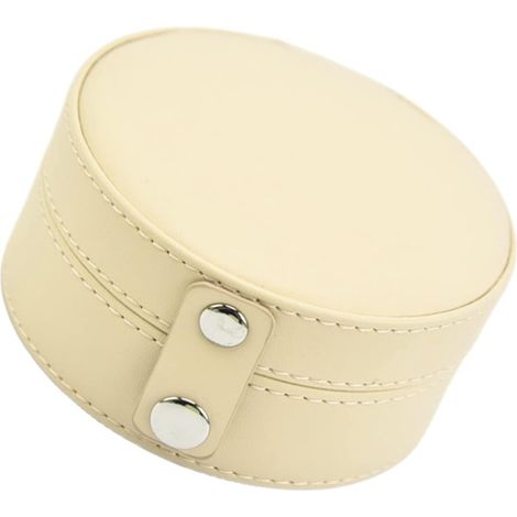 Boîte à Bijoux Cuir Portable Pour Voyage Rangement Multi-compartiments Pour Boucles Oreilles Colliers Et Bagues Organisateur De Bijoux Pratique Et Élégant (1/5)