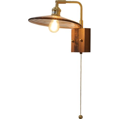 Nuova lampada da parete per camera da letto, stile retrò, design semplice.