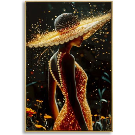 Tableau Imprimé "Illuminy I" 62x92cm Multicolore (1/5)