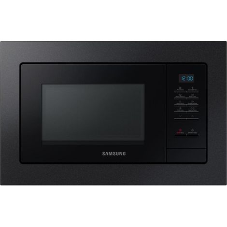 Samsung – Micro-ondes encastrable 20L 850W – Commande électro-mécanique – Dimensions 27.5 x 48.9 x 31.2 cm – MS20A7013AB