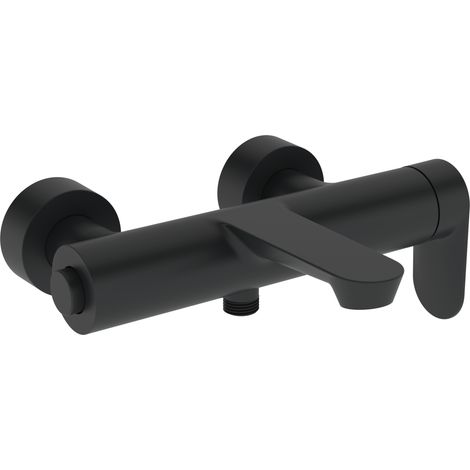 HANSA HA Miscelatore monocomando vasca e doccia HANSAGENESIS - 3744 nero opaco, 3744220733