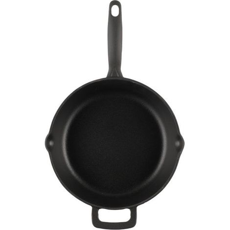 Poêle en fonte 26 cm – Maku Kitchen Life Émail mat, deux poignées (1/5)