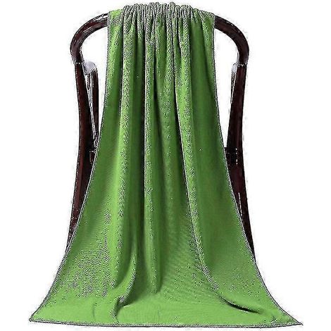 Serviette de bain de sport absorbante 80 x 180 cm - Verte - 671552 (1/5)