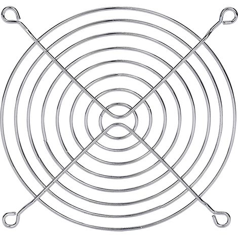 TRU COMPONENTS Lüftergitter 1 St. (B x H) 120 mm x 120 mm Stahl (1/2)