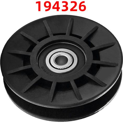 Lot 3 galets tendeurs noirs – Pour AYP Husqvarna 532194326 194326 – Poulie transmission tondeuse robuste (1/3)