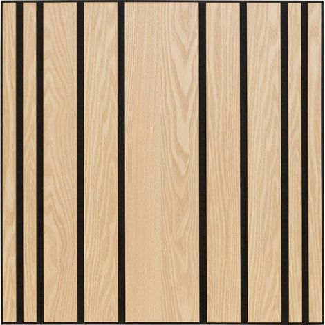 Pannello da parete colva beige con sfondo nero 60x60cm - Atmosphera créateur d'intérieur