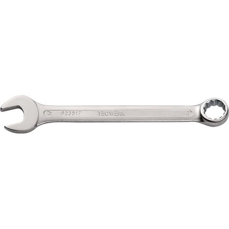 TECWERK Ringmaulschlüssel SW 30mm L.340mm Form A CV-Stahl TECWERK