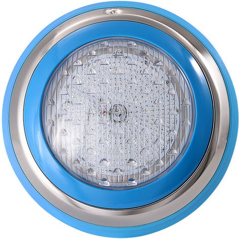 Luz LED sumergible para piscina, resistente al agua IP68, luz decorativa LED para piscina, foco multicolor para piscina — Luz blanca positiva 230 mm - 9 W