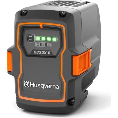 Husqvarna – Batterie lithium-ion 36V 9Ah – Technologie ActiveCool pour refroidissement efficace – Résistante aux intempéries IPX4 – Compatible débroussailleuses et tondeuses
