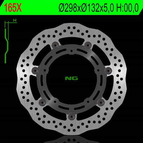 Disco de freno delantero Yamaha MT-03, MT-09, R6, R3, NG 298x132x5mm