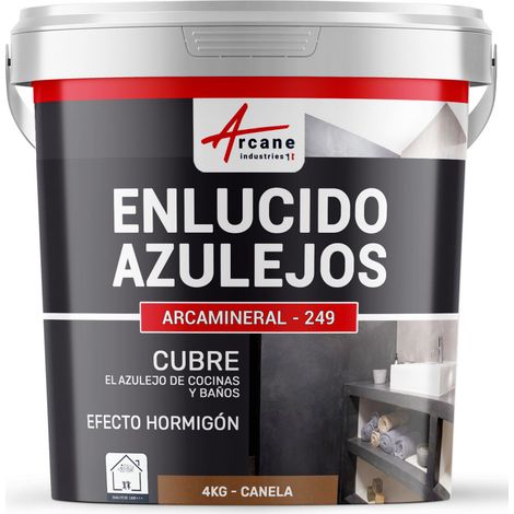 Enlucido para azulejos de baño y cocina, en suelos y paredes - ARCAMINERAL