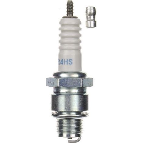 Bougie moto NGK – Diamètre clé 20.8mm – Longueur filetage 12.7mm – Résistance 5 kOhms – SKU BR4HS