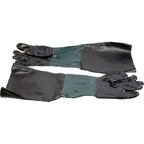 Gants pour cabine de sablage grande