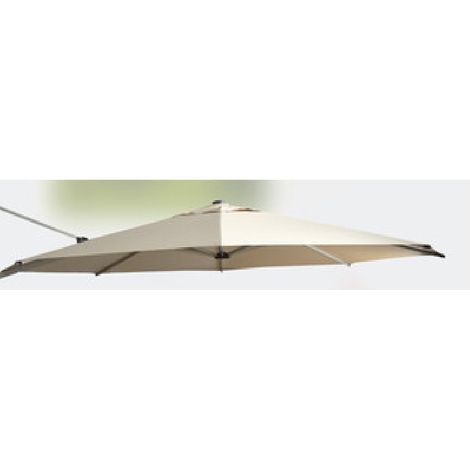 Ombrellone Dec Small Capri 3 x 3M Bianco Telo per C Line Outdoor