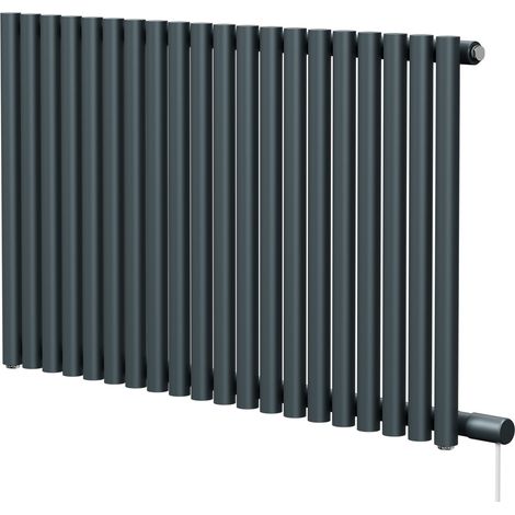Wholesale Domestic Sinclair Anthracite 600mm x 995mm Horizontal Single Panel Electric Radiator (1/5)