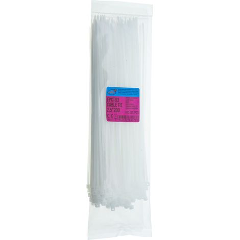 Fascette fermacavi 2,5x200 mm - 100 pz. (1/2)