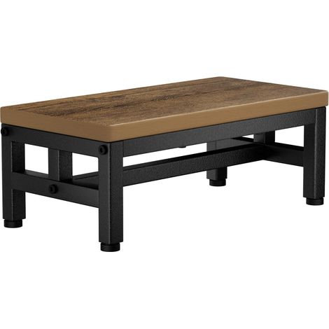 Marchepied robuste pour enfants, imperméable, en polyéthylène haute densité antidérapant, pour cuisine/salle de bain/lit, avec pieds réglables et bords arrondis, tabouret pour enfants utilisable par (1/5)