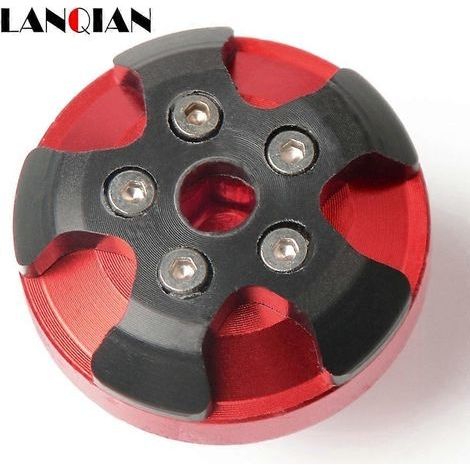 S'applique aux motos SUZUKI B-KING BANDIT 1200/600/650 GLADIUS GSR600/750 : couvercle de bouchon de filtre à huile moteur CNC, vis de serrage M201,5 (BANDIT 650 BU) (1/5)