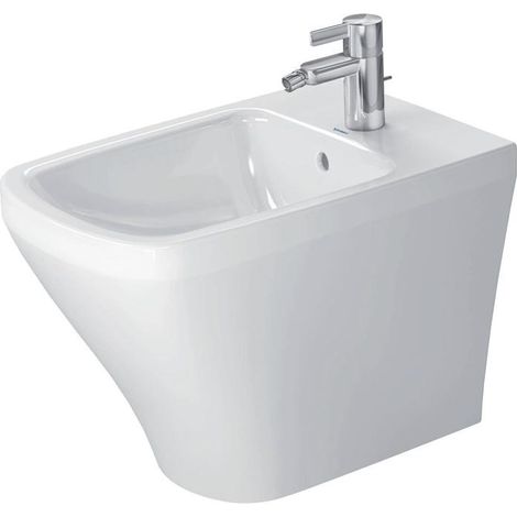 Duravit Stand-Bidet DuraStyle back to wall 57cm mit Überlauf, mit (1/5)
