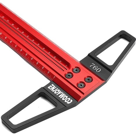 Righello da scriba in legno, lunghezza regolabile, design ergonomico, 760 mm (1/2)