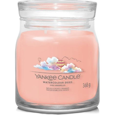 CANDELA GIARA MEDIA SIGNATURE WATERCOLOUR SKIES YANKEE CANDLE (1/2)